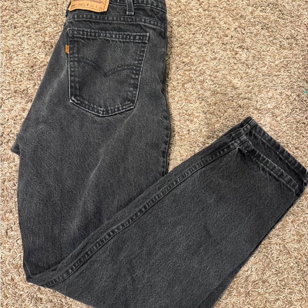 Vintage Levi’s 550 Orange Tab Jeans | 1987 | Made in USA | Relaxed Fit